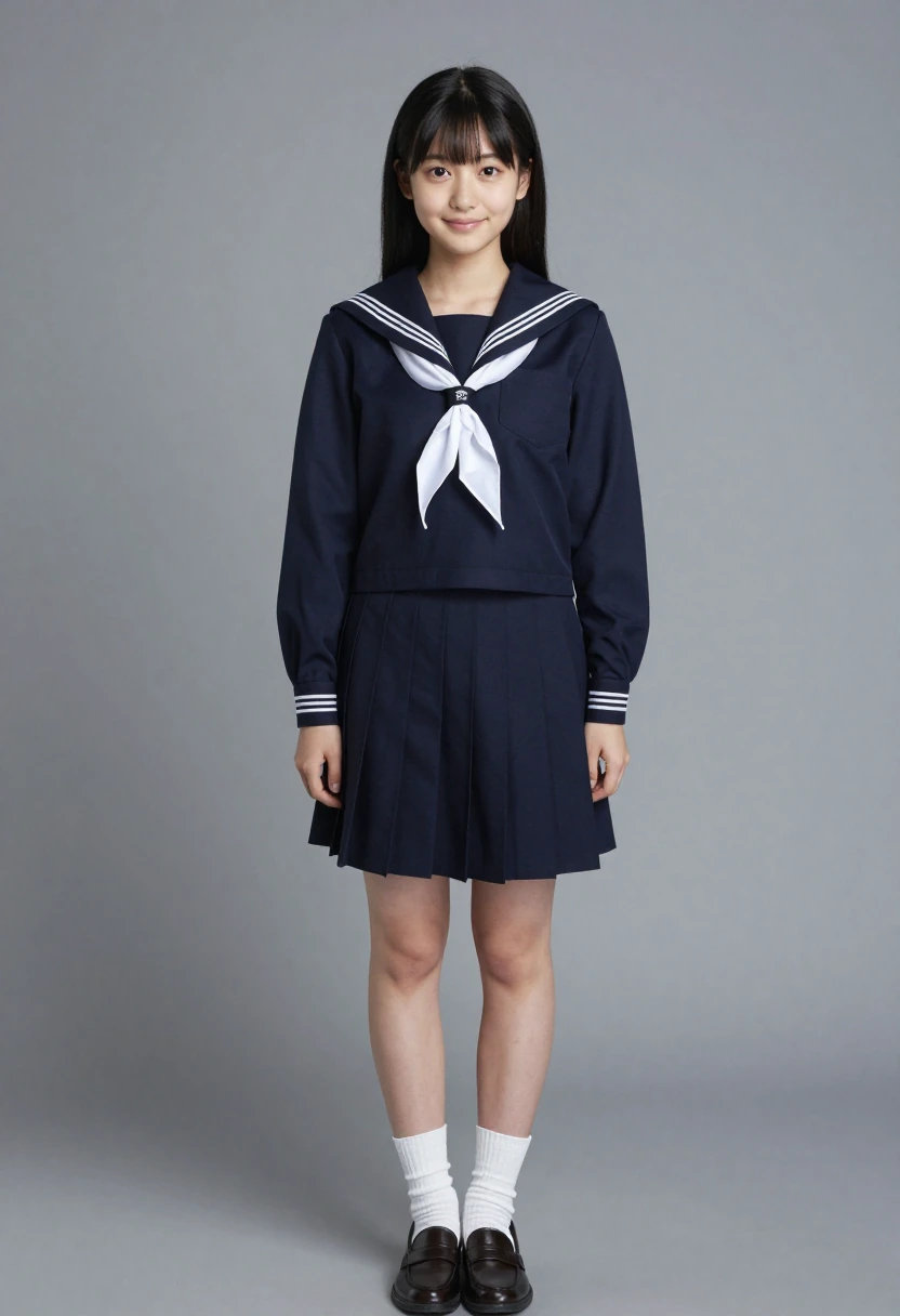 かぶり型セーラー（紺）