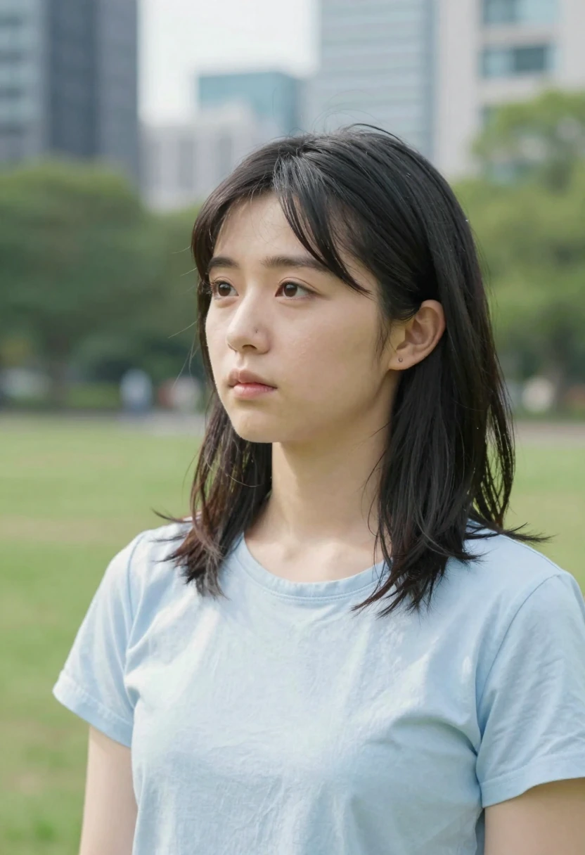 考え込む（thoughtful）