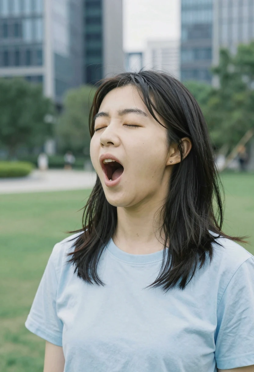 あくび（yawning）
