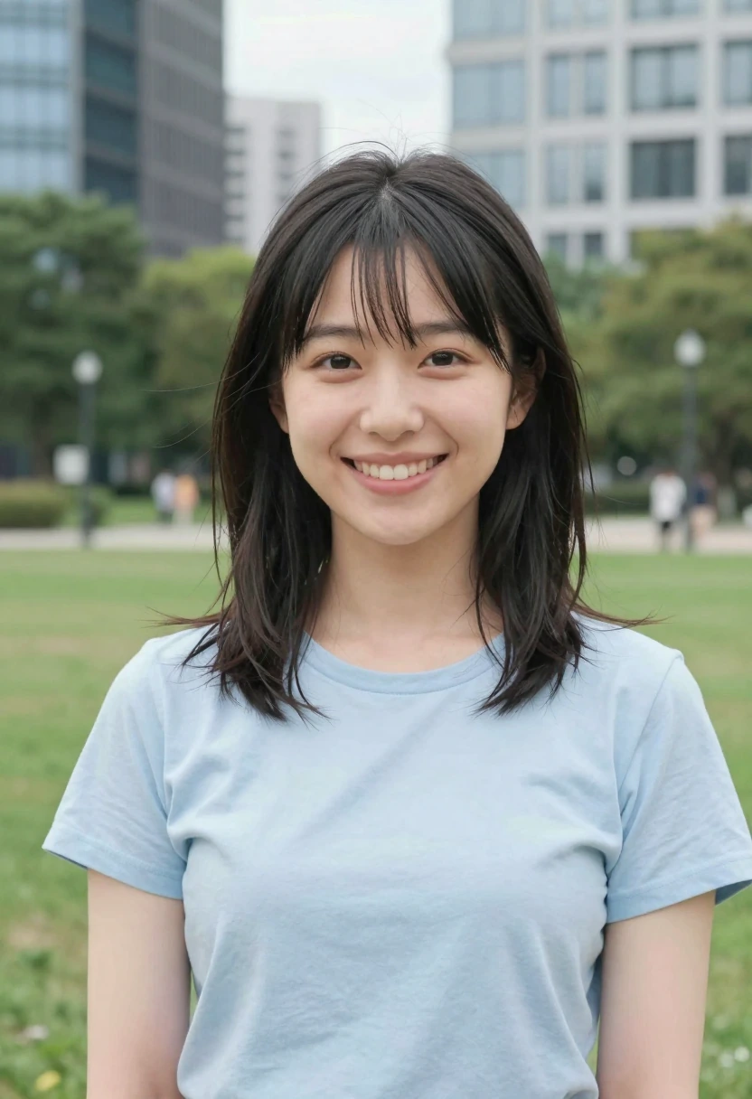 幸せそうな笑顔（happy smile）