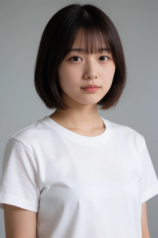 オン眉ミニバングマッシュ