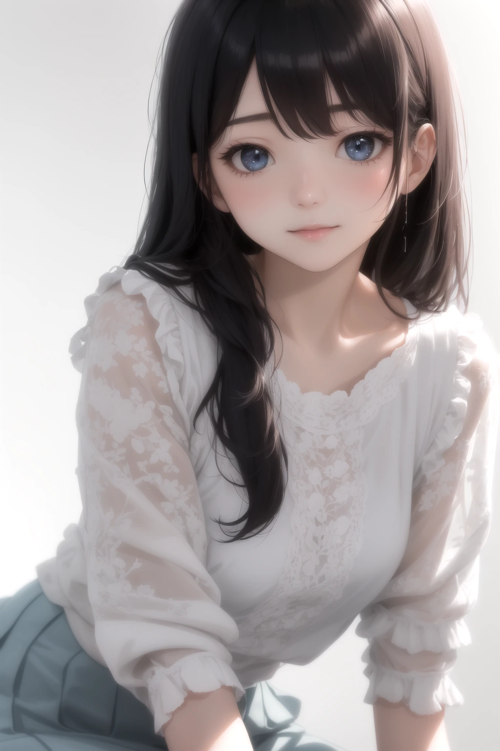 強いクローズアップ(intense closeup shot)