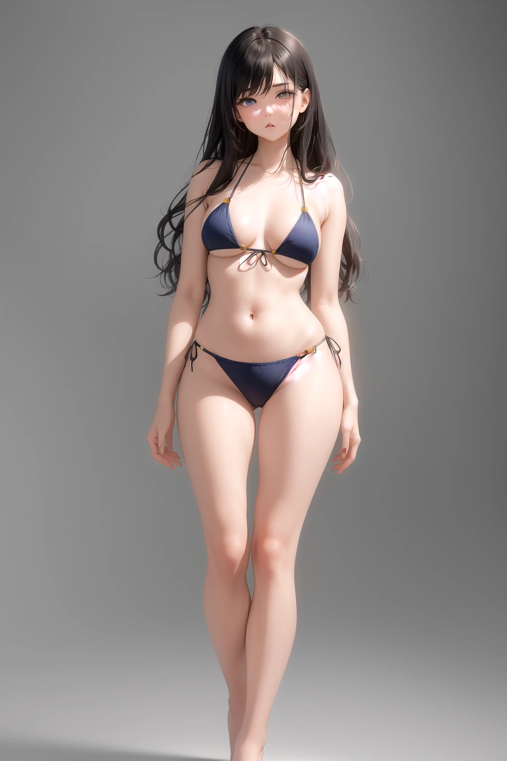 頬ぷくおどけ顔