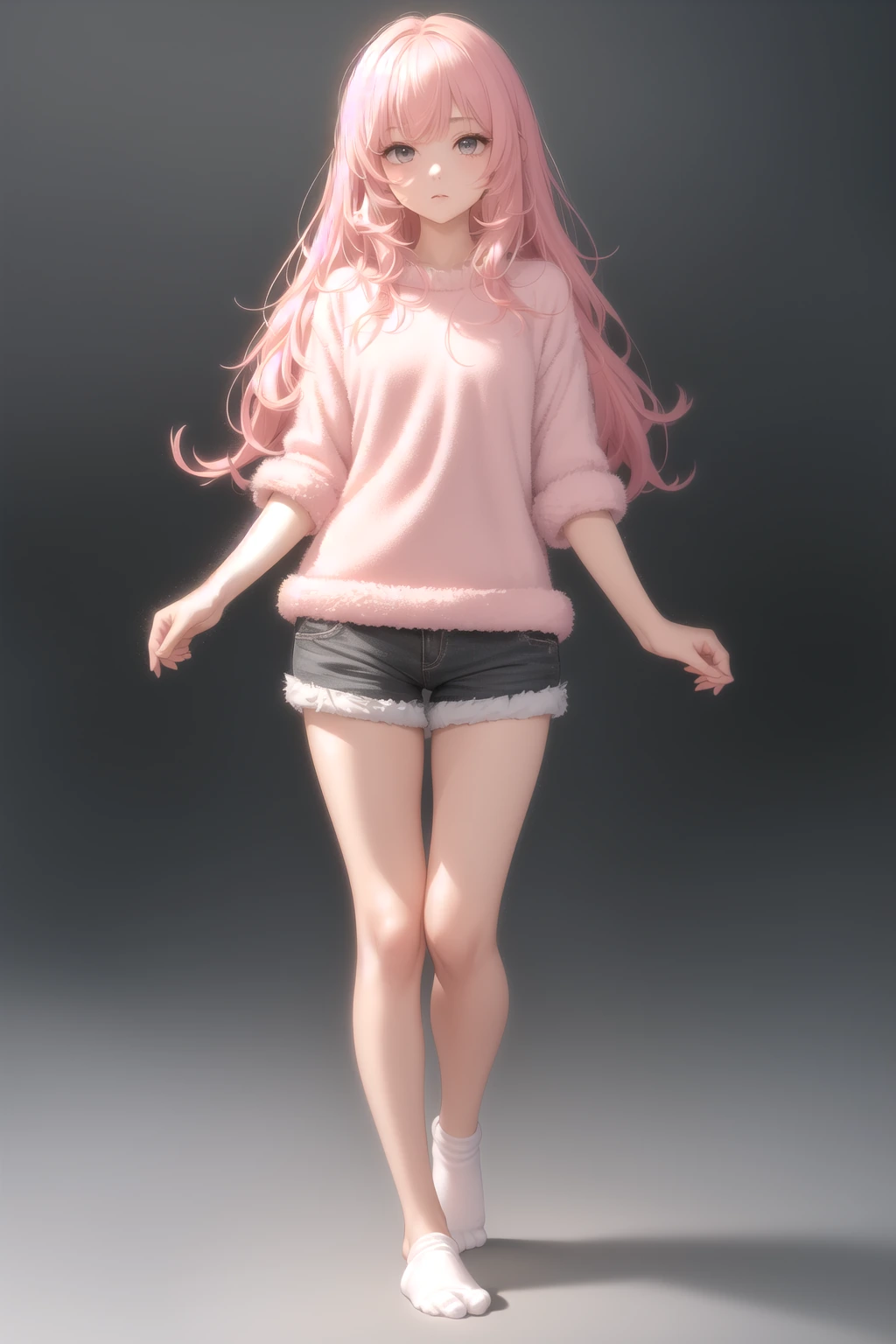 モコモコルームソックス