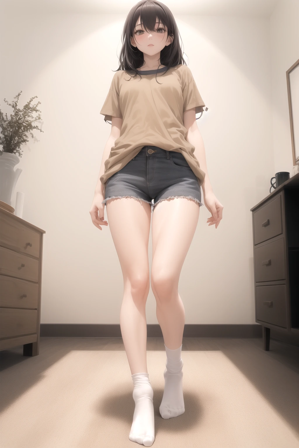 厚手ルームソックス