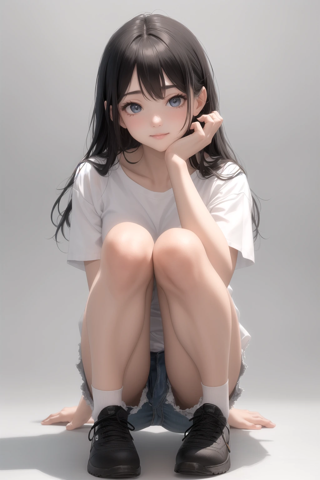 しゃがみ込み