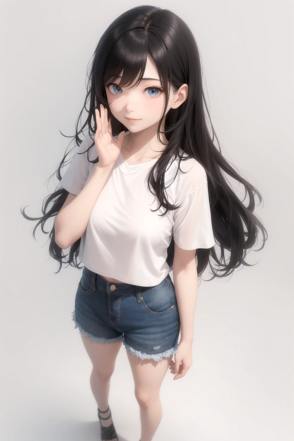 手を振る