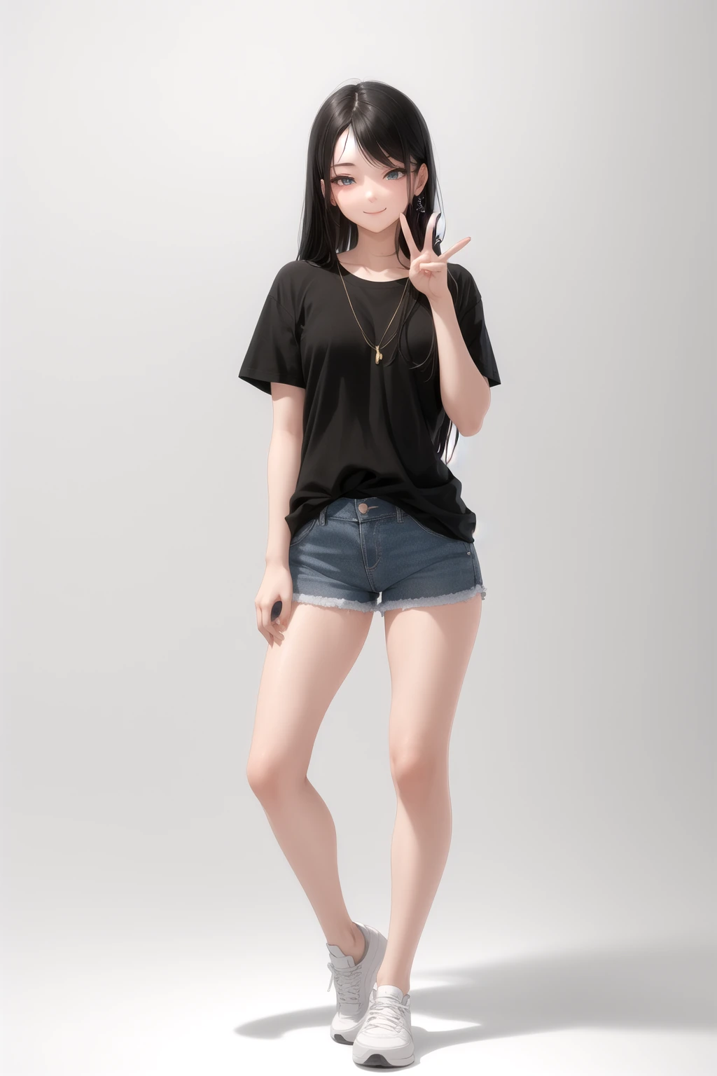 アイドルの決めポーズ