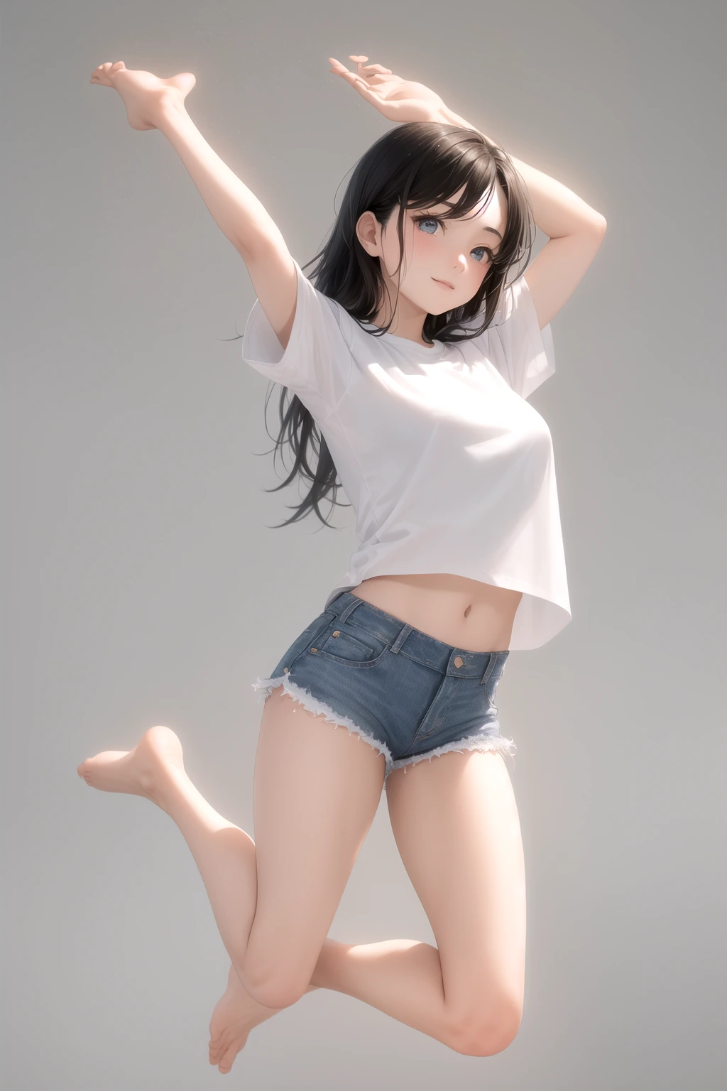 着地の決めポーズ