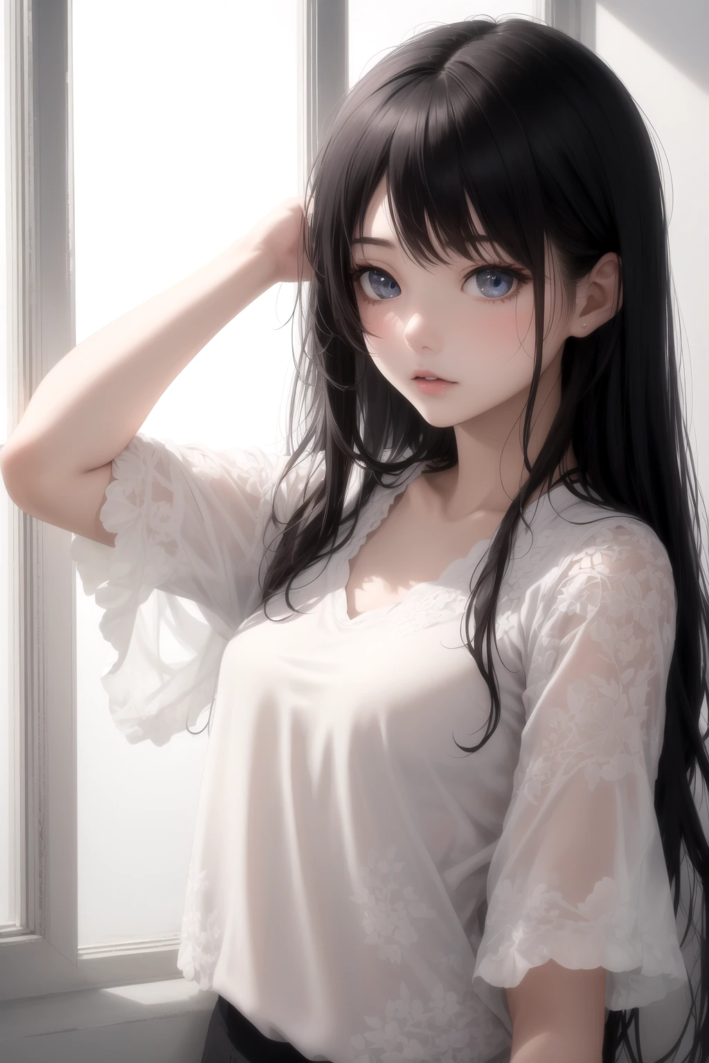 窓辺の自然光