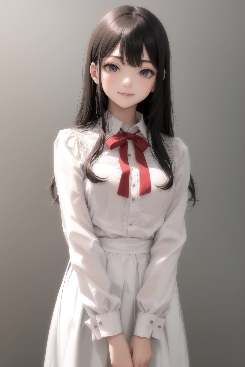 ボウタイブラウス