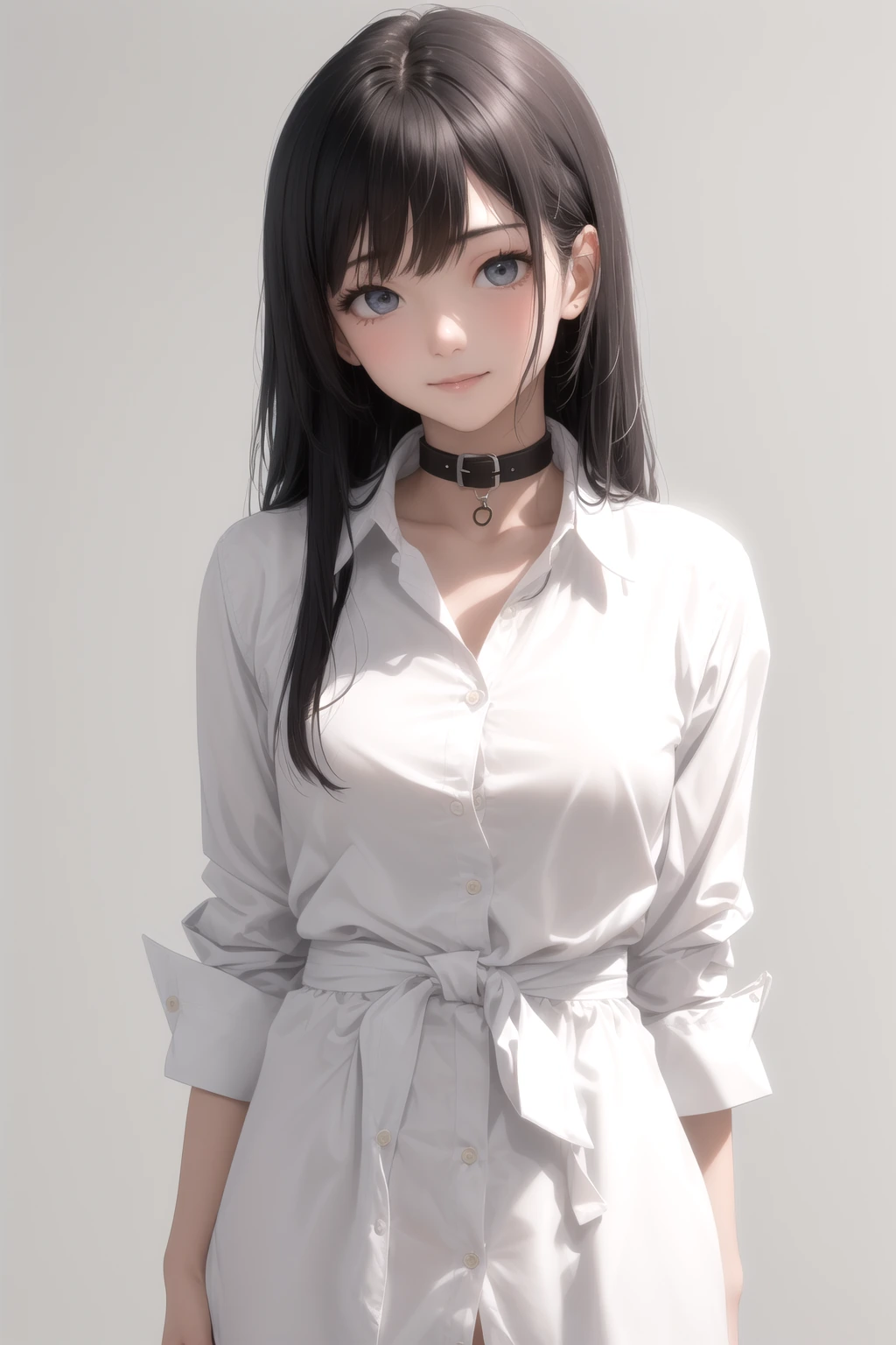 レギュラーカラーシャツ(白シャツ)