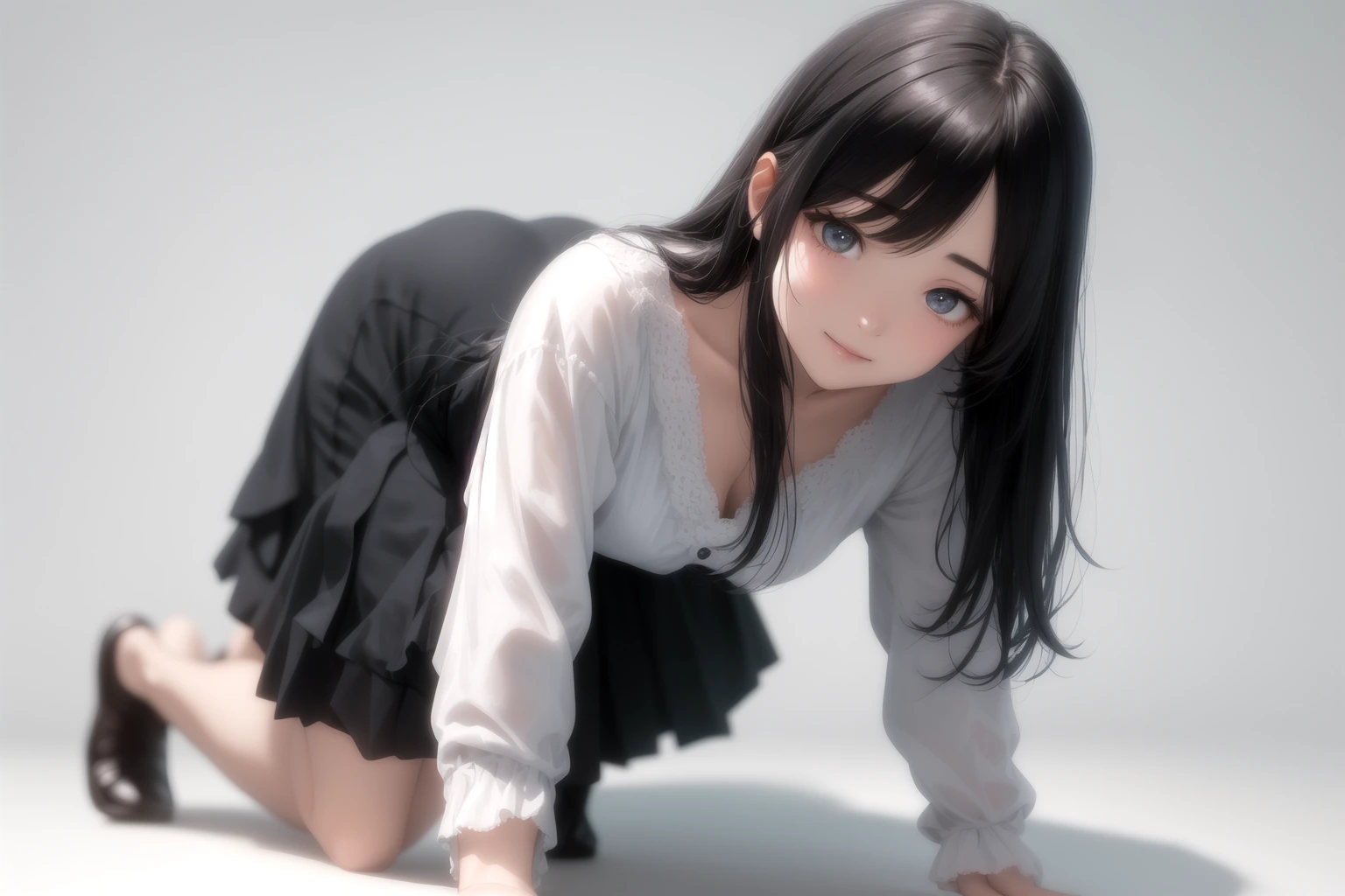 膝立ち寄り