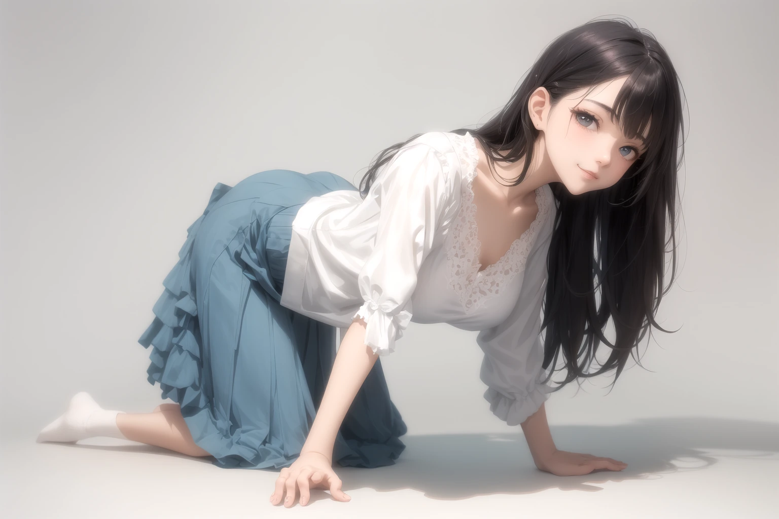 猫の伸び