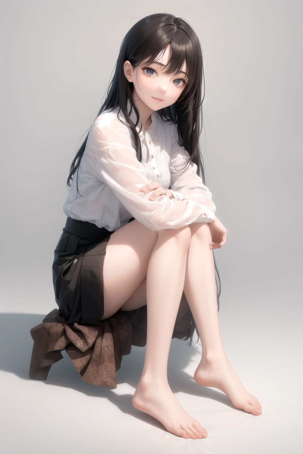 お行儀座り