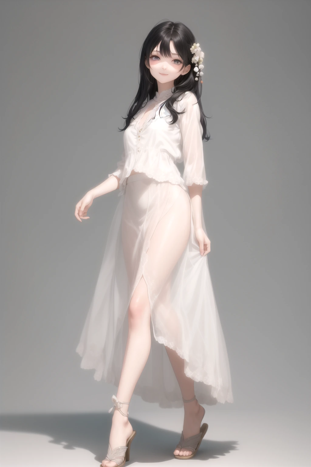 つま先立ち
