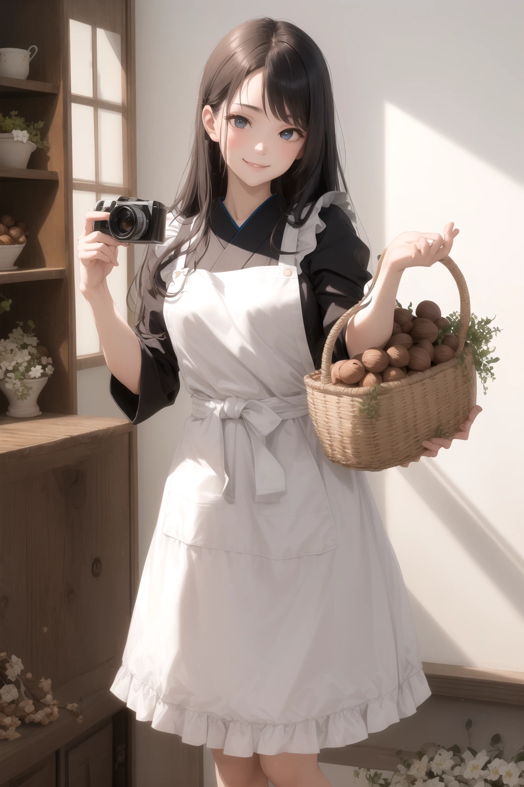 栗拾い