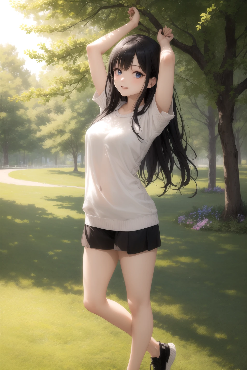 新緑の公園