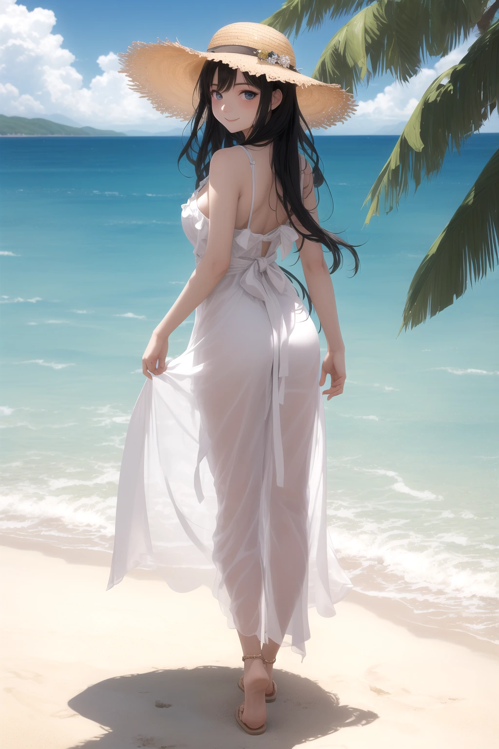 海辺の散歩