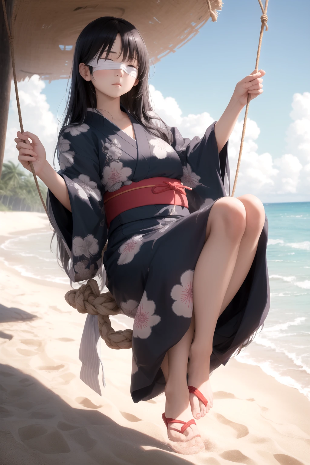 スイカ割り