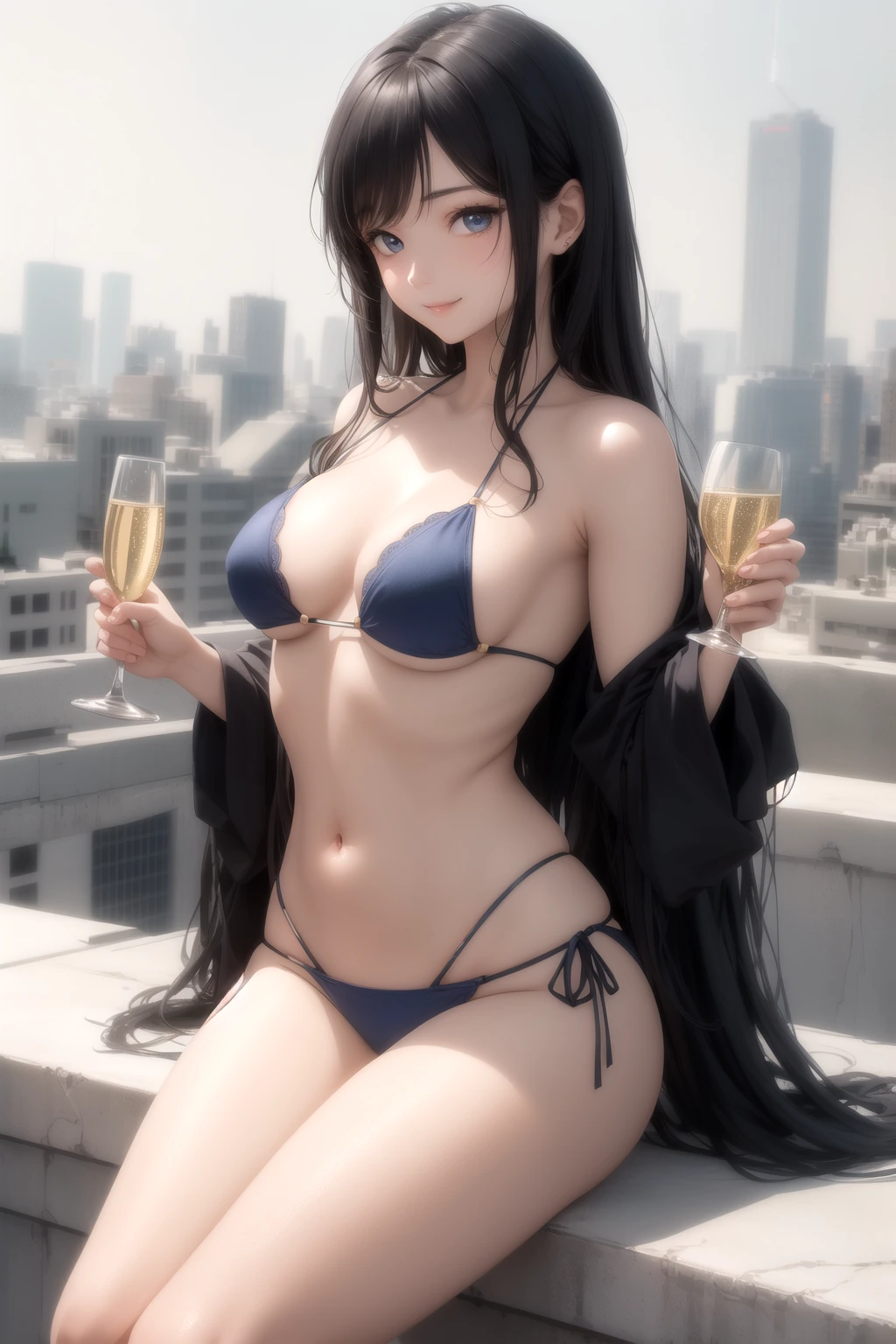 シャンパンタワー風演出