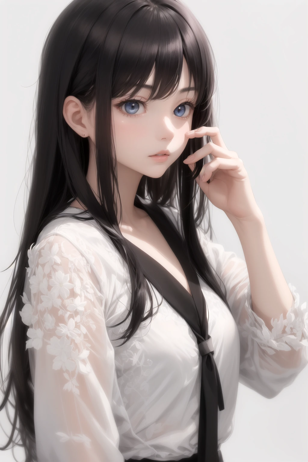 スマホを見る