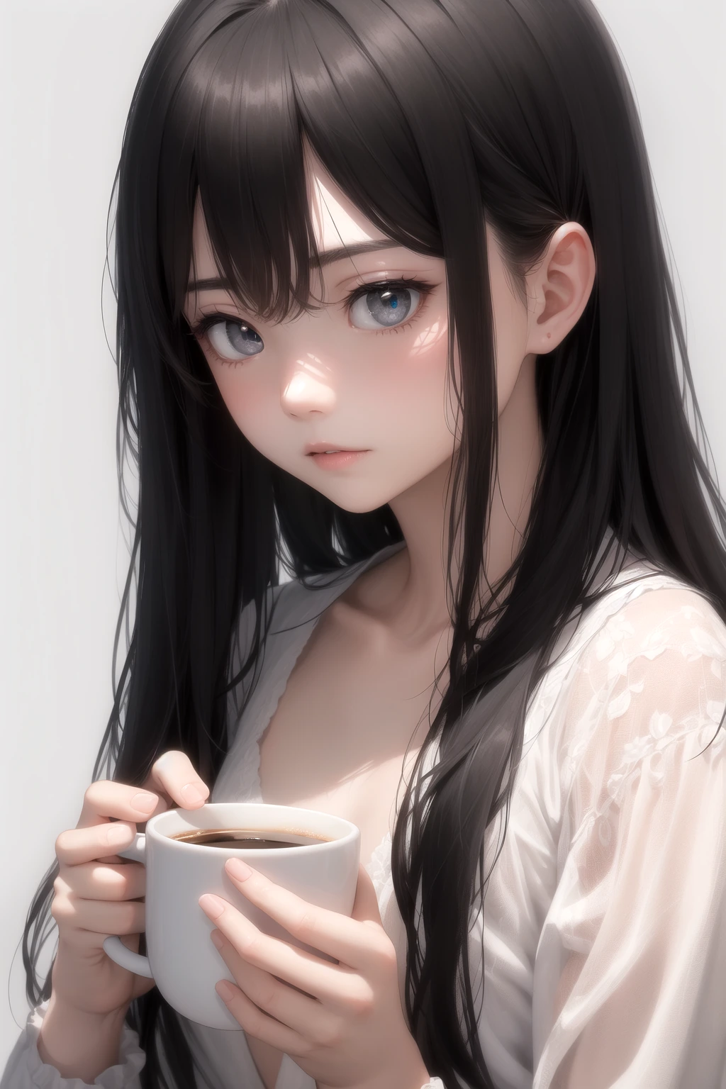 カップを見る