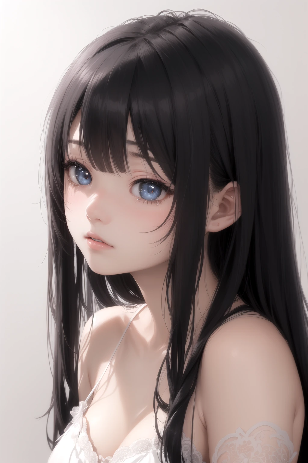 上目遣いで潤み目×見下ろし