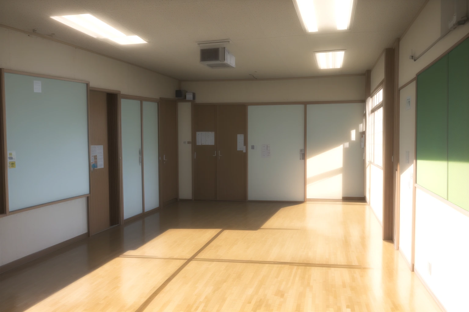 学校の廊下