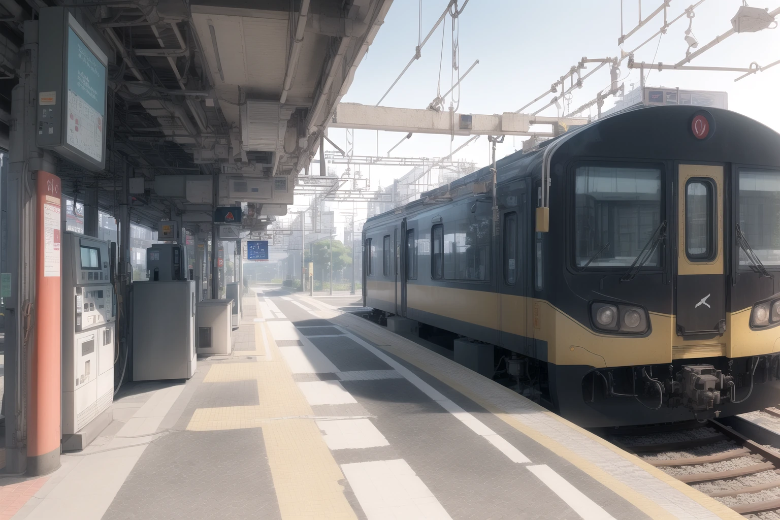 駅のホーム