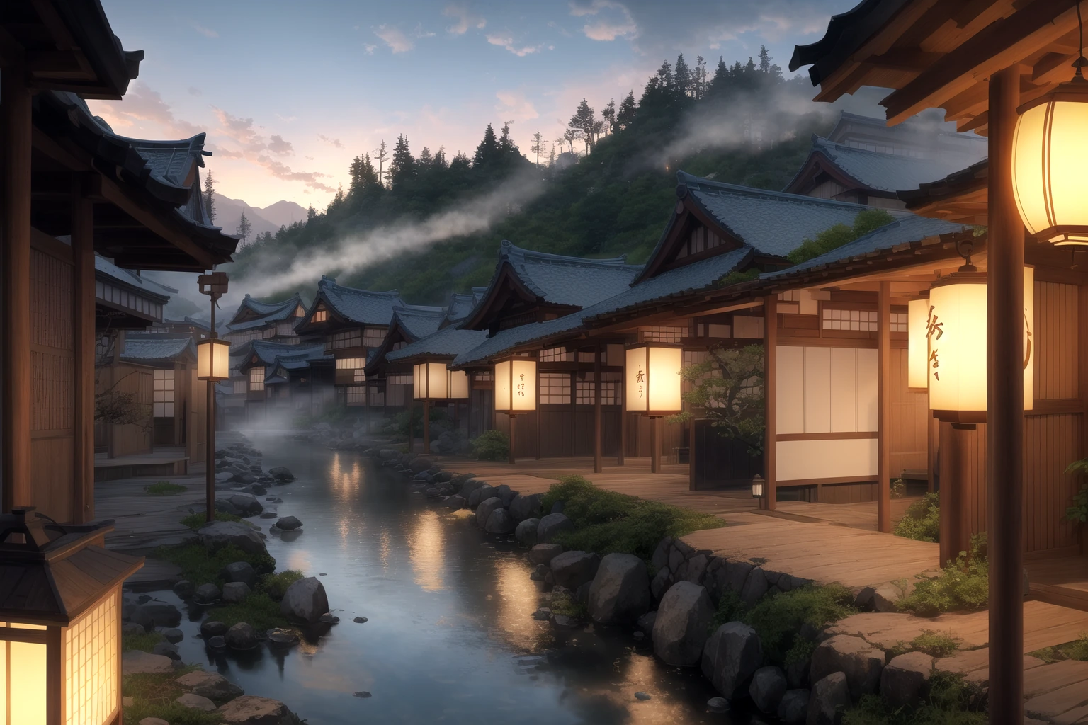 温泉街