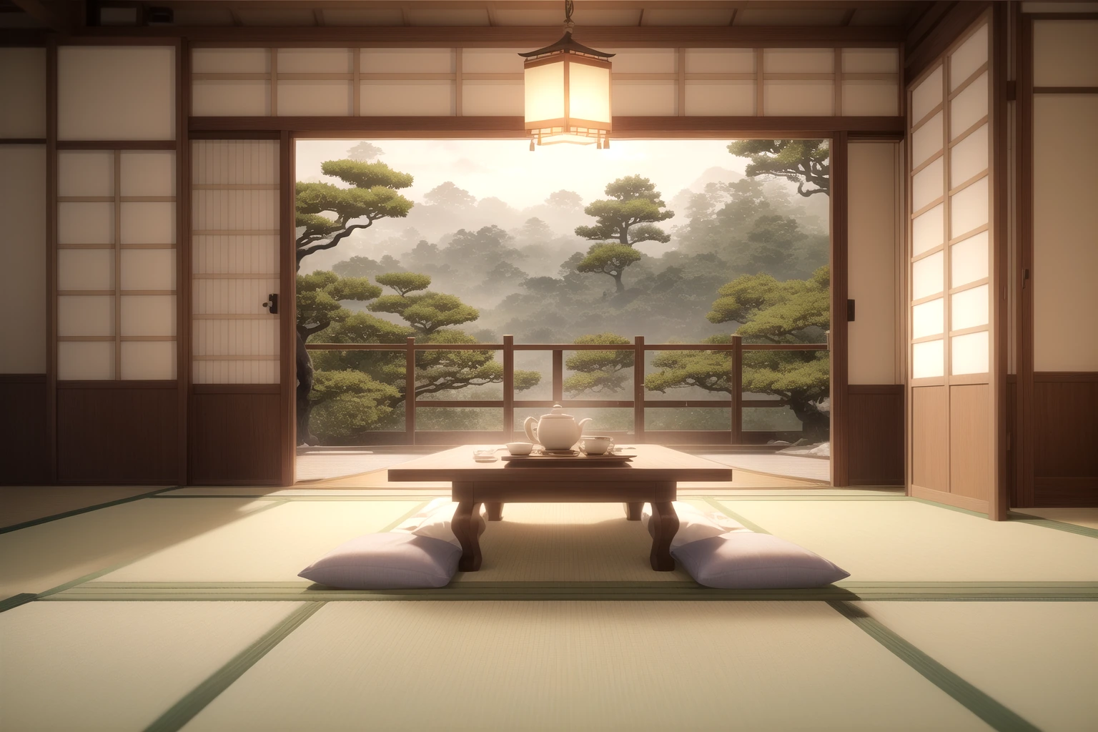 旅館の客室