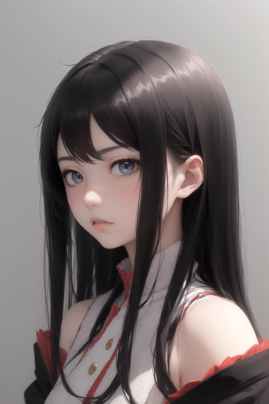 軽蔑の冷たい視線(scornful / cold stare)