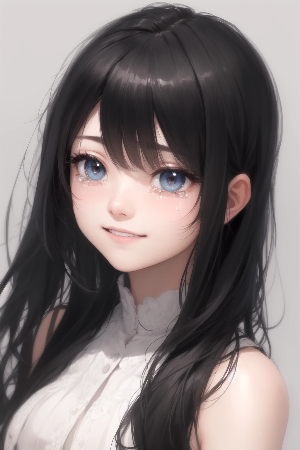 泣き笑い(smiling through tears)