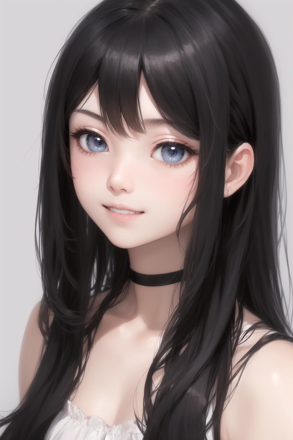 幸せそうな笑顔(happy smile)