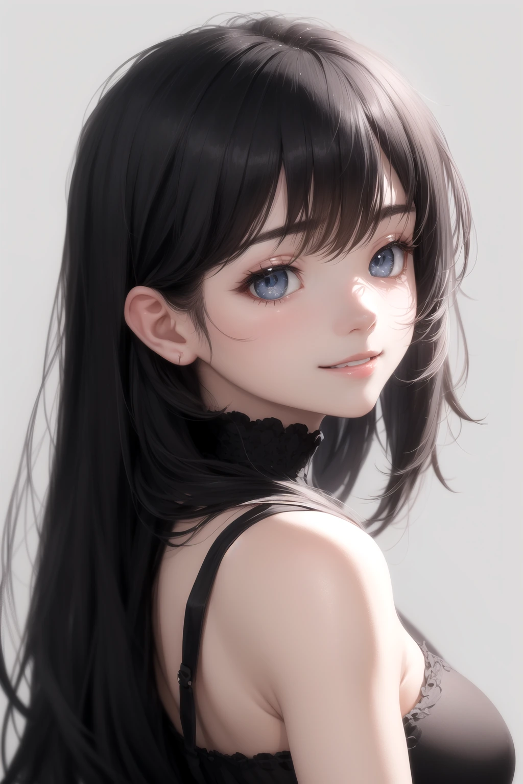 誘惑的な笑顔(seductive smile)