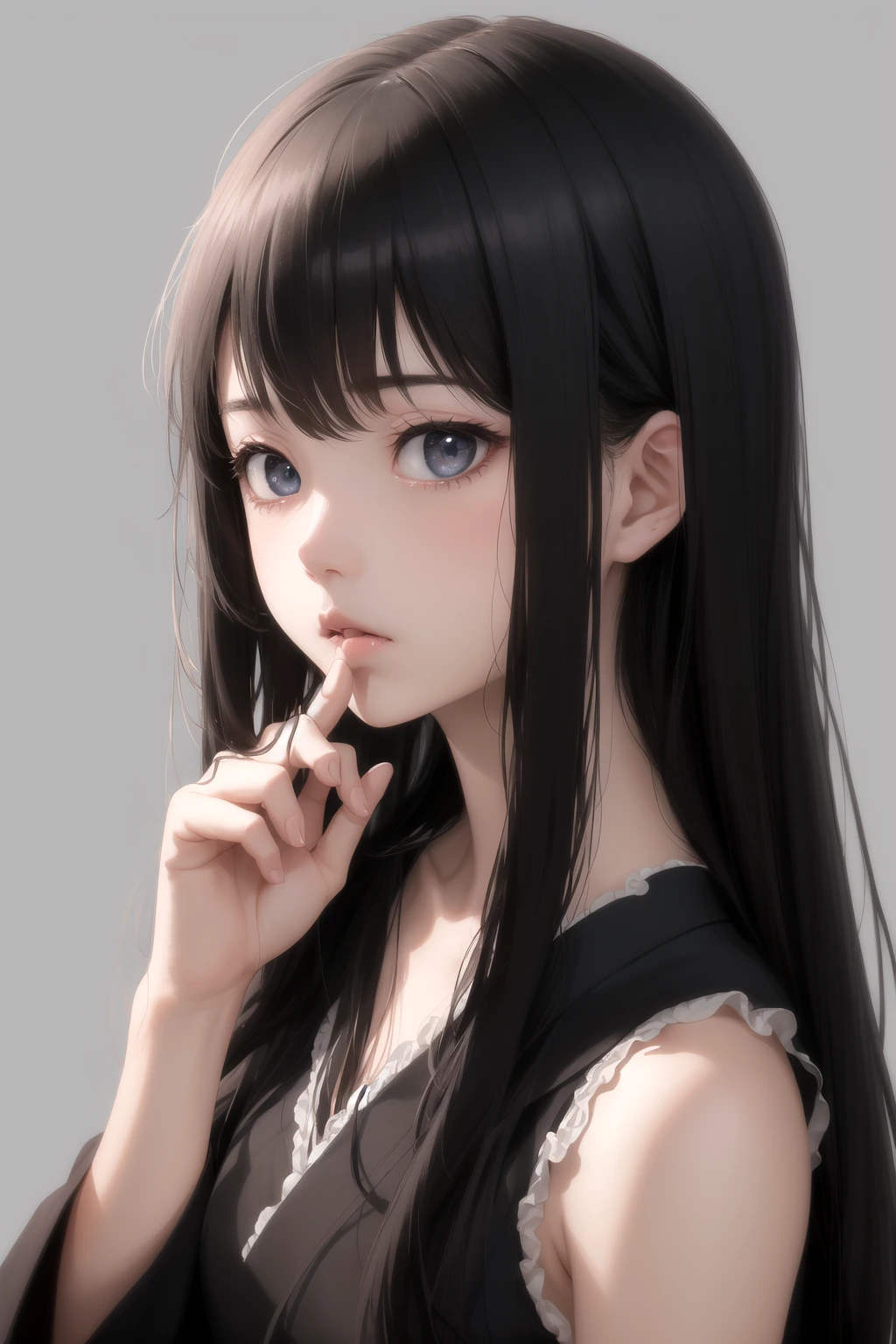 手で口を覆う驚き(covering mouth)