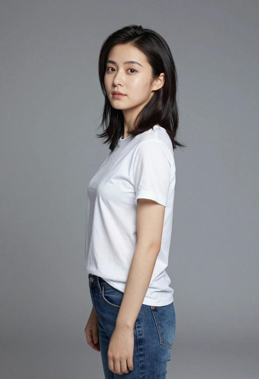 真横