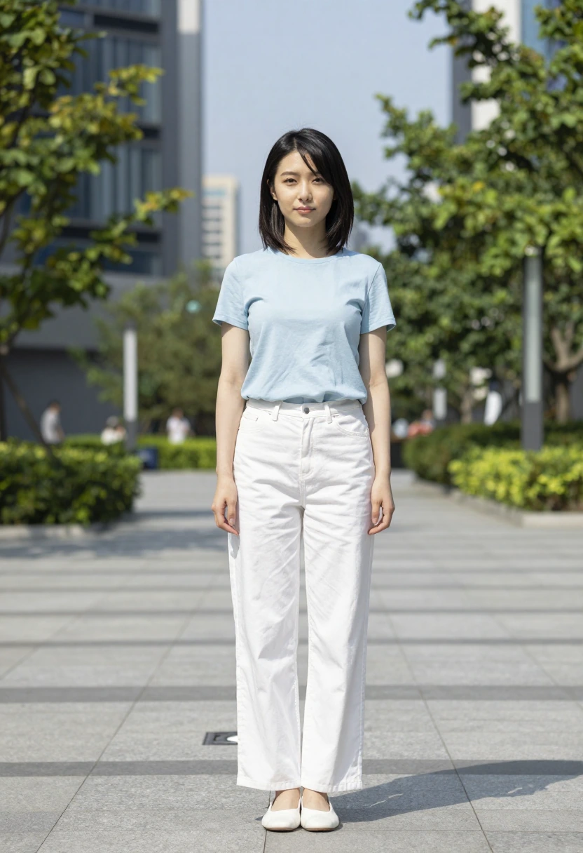 頭からつま先(head-to-toe shot)