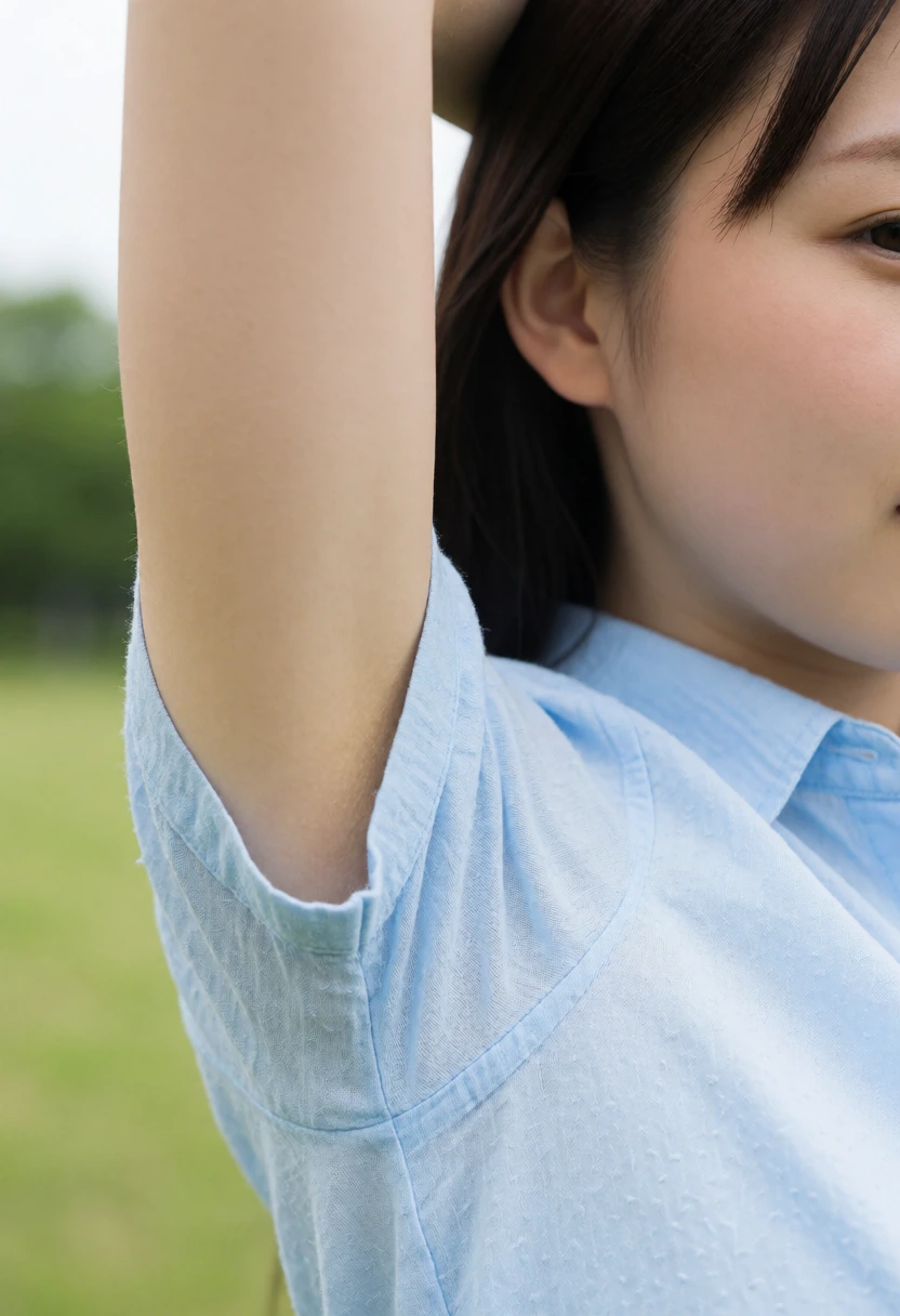 脇に焦点(armpit focus)