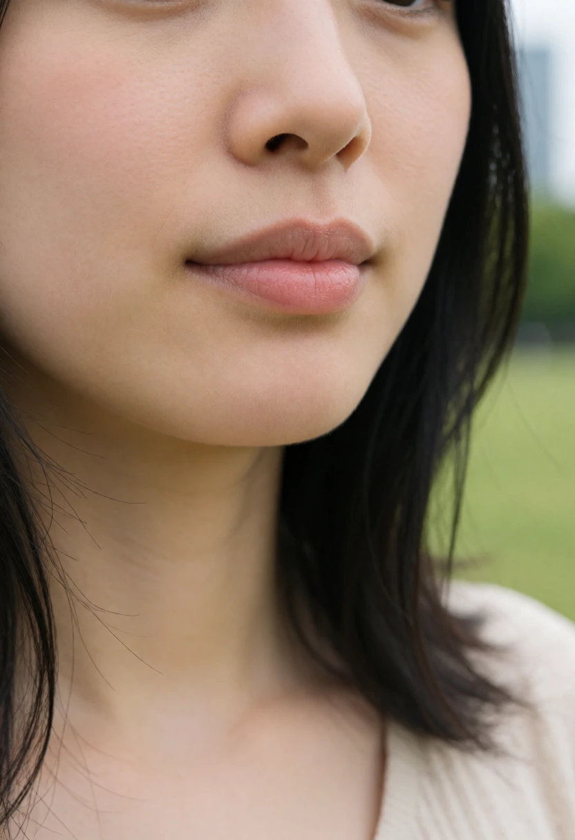 唇のクローズアップ(lips close-up)