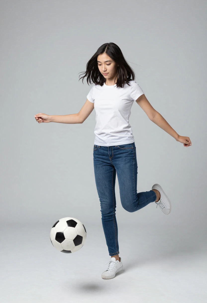 サッカーキック