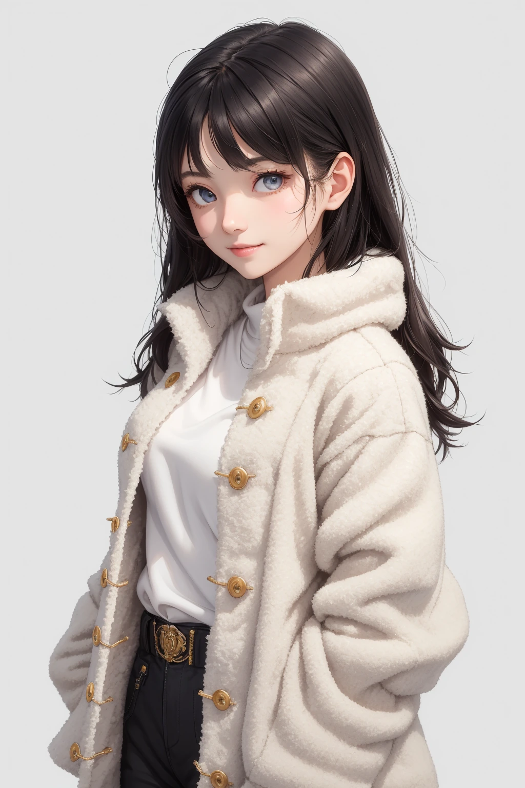 ボアブルゾン