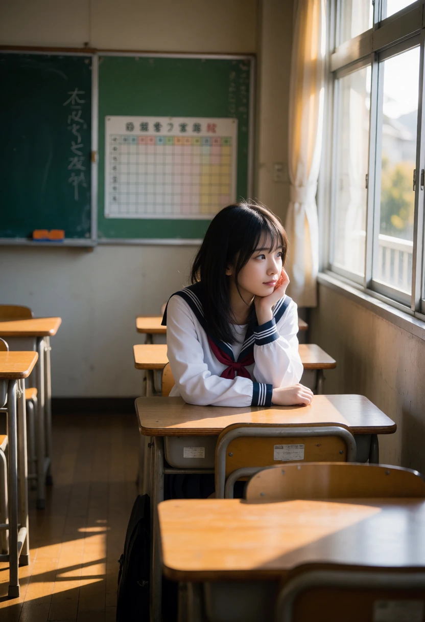 教室・退屈な午後
