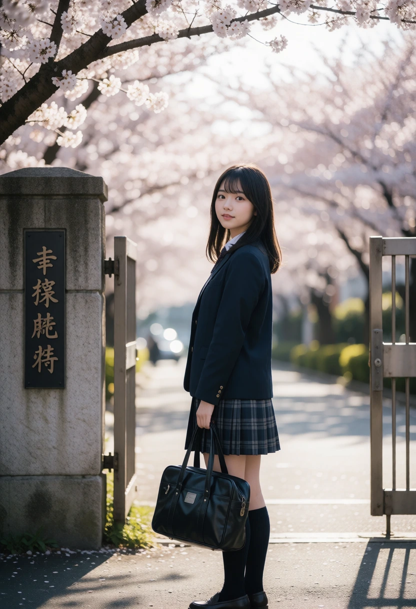 校門・通学バッグスタイル