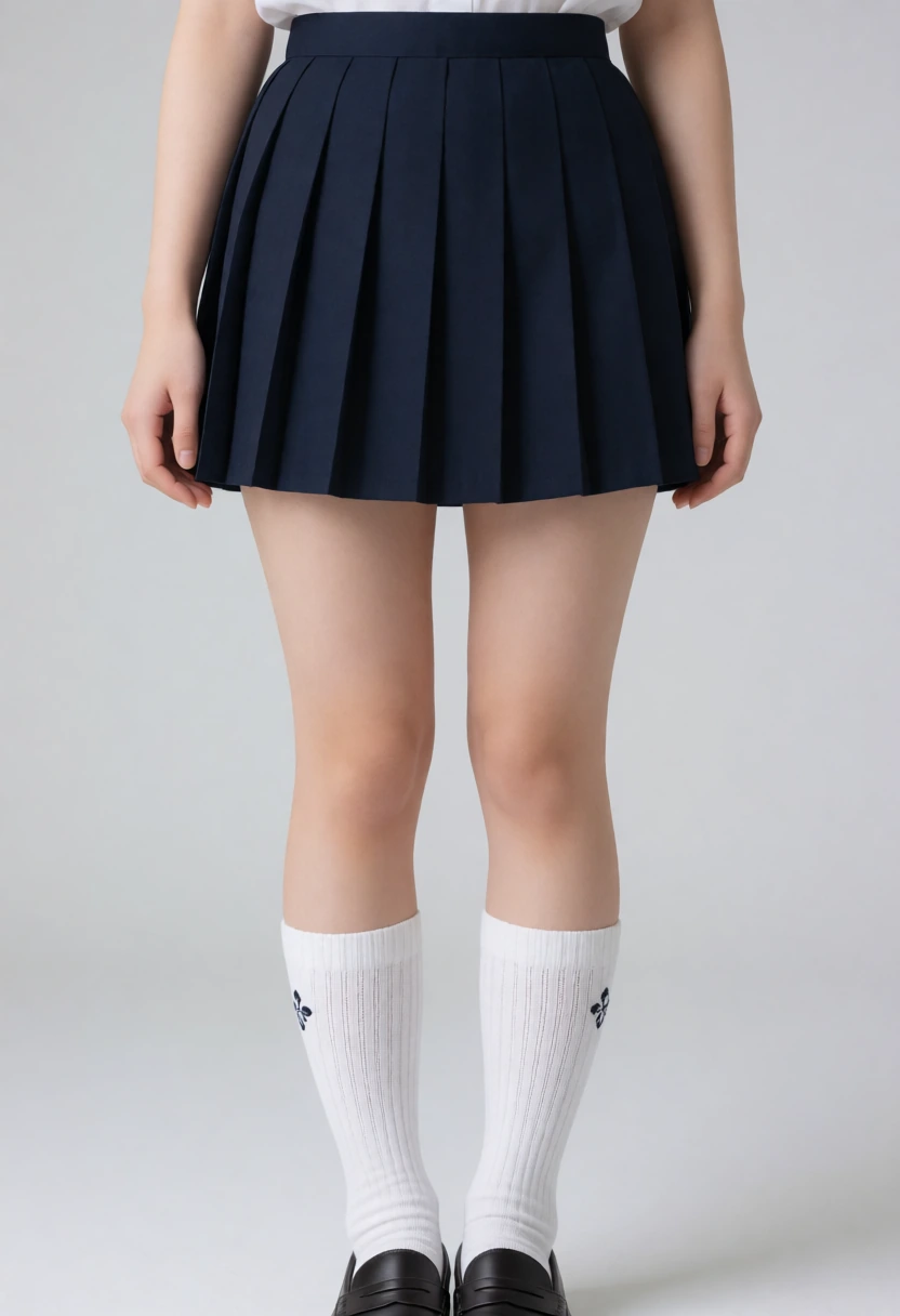 ワンポイント刺繍ソックス