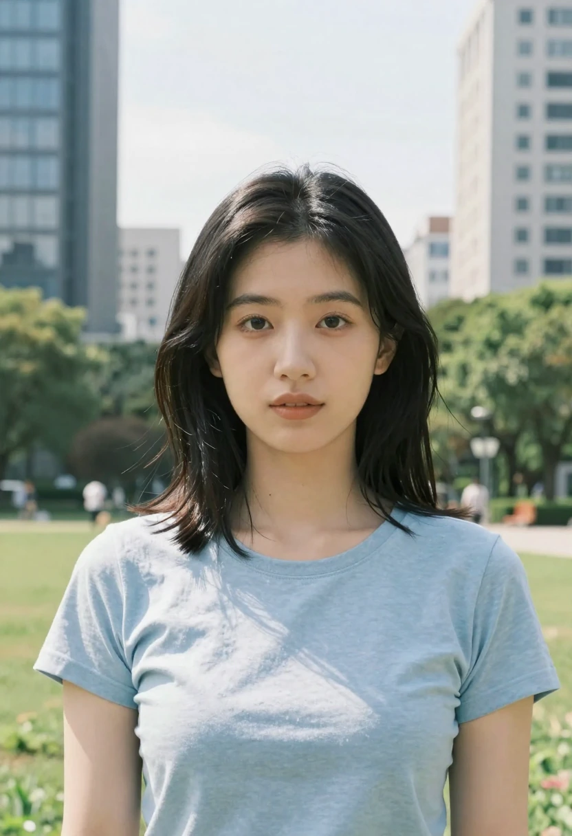 真下からあおり×真下を見下ろす