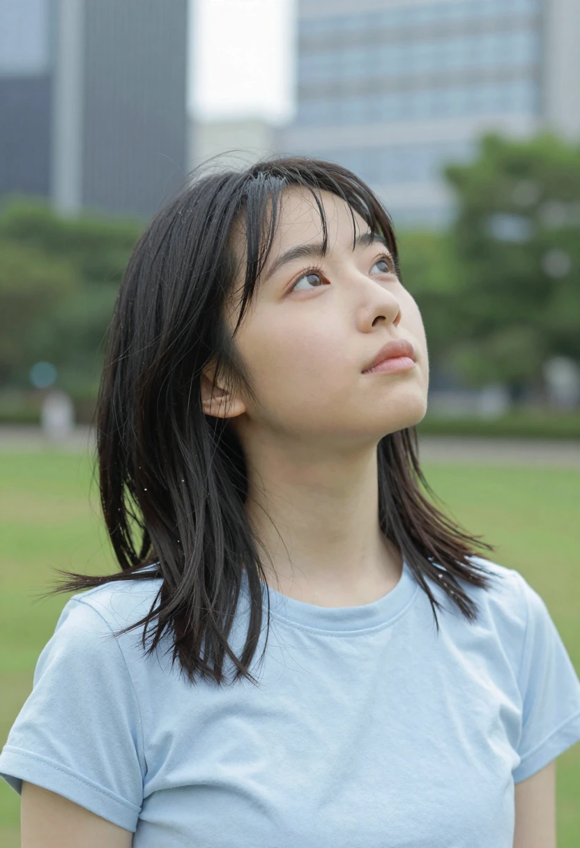 見上げてうっとり