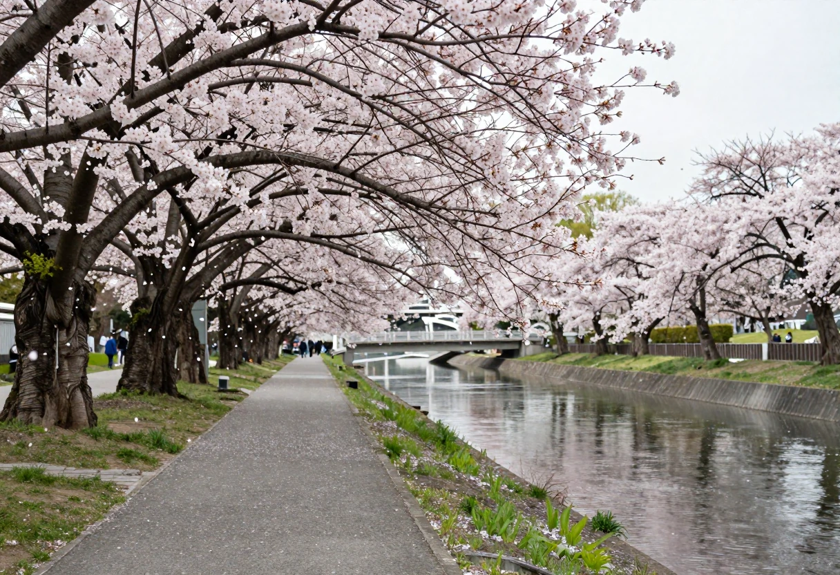 桜並木