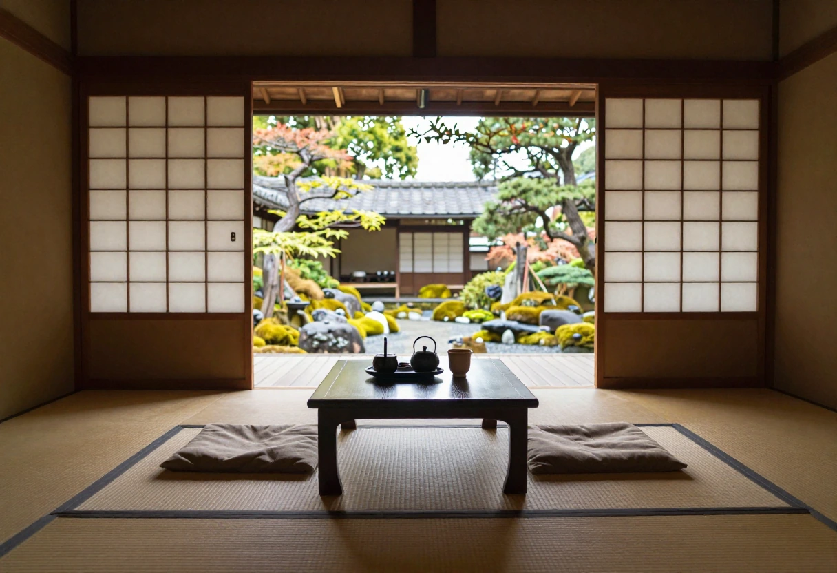 旅館の客室